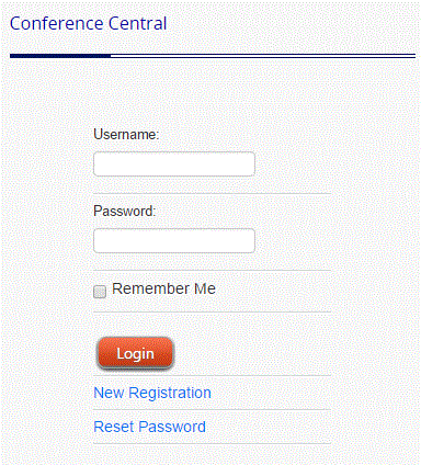 Conference Login