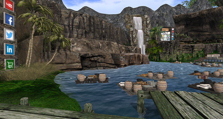 VWBPE Auditorium - Floating Gallery