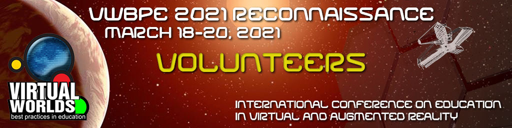 VWBPE 2021 Call for Volunteers