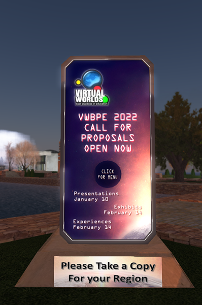 VWBPE22 Information Kiosk
