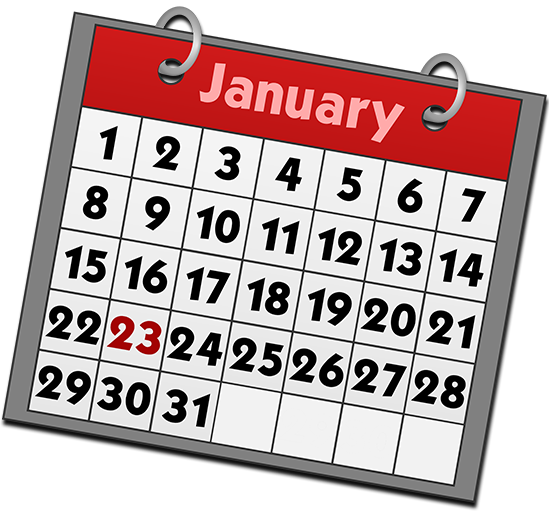 January Calendar